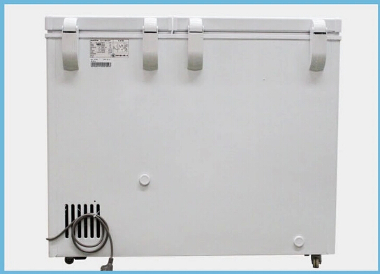 BCD-257CSH卧式双温冷冻柜背面结构展示