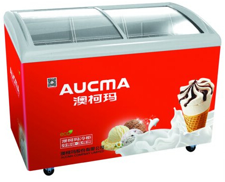 澳柯玛常见的一款冰淇淋展示柜